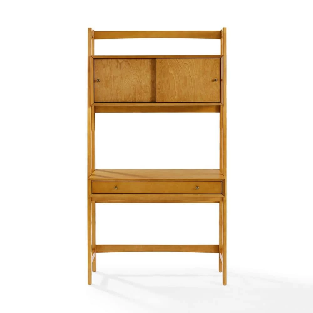 38 in. Rectangular Acorn 1 Drawer Ladder Desk with Built-In Storage by CROSLEY FURNITURE 5 38 in. Rectangular Acorn 1 Drawer Ladder Desk with Built-In Storage by CROSLEY FURNITURE - Image 3