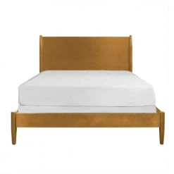 Landon Acorn Queen Bed by CROSLEY FURNITURE -Deals CROSLEY FURNITURE Store acorn crosley furniture platform beds kf725001ac c3 1000