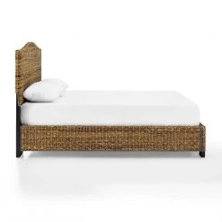 Serena Banana Leaf Queen Bed by CROSLEY FURNITURE -Deals CROSLEY FURNITURE Store banana leaf crosley furniture platform beds kf727001bn 4f 1000