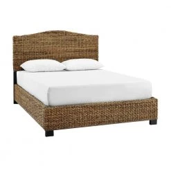Serena Banana Leaf Queen Bed by CROSLEY FURNITURE
