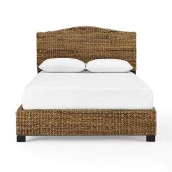 Serena Banana Leaf Queen Bed by CROSLEY FURNITURE -Deals CROSLEY FURNITURE Store banana leaf crosley furniture platform beds kf727001bn c3 1000