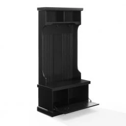Shoreline Black Hall Tree by CROSLEY FURNITURE 12 Shoreline Black Hall Tree by CROSLEY FURNITURE -Deals CROSLEY FURNITURE Store black crosley furniture hall trees cf6030 bk c3 1000