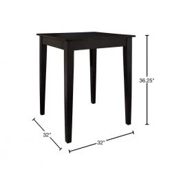 Black Pub Table by CROSLEY FURNITURE 11 Black Pub Table by CROSLEY FURNITURE -Deals CROSLEY FURNITURE Store black crosley furniture kitchen dining tables kd20002bk 40 1000