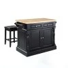 Oxford Black Kitchen Island with Square Seat Stools by CROSLEY FURNITURE -Deals CROSLEY FURNITURE Store black crosley furniture kitchen islands kf300065bk 64 1000
