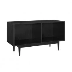 Liam Black Medium Record Storage Console Cabinet by CROSLEY FURNITURE