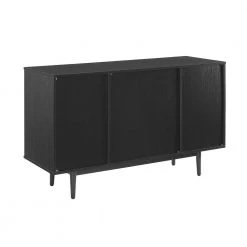 Liam Black Sideboard with Wine Storage by CROSLEY FURNITURE -Deals CROSLEY FURNITURE Store black crosley furniture sideboards buffet tables cf4211 bk 4f 1000