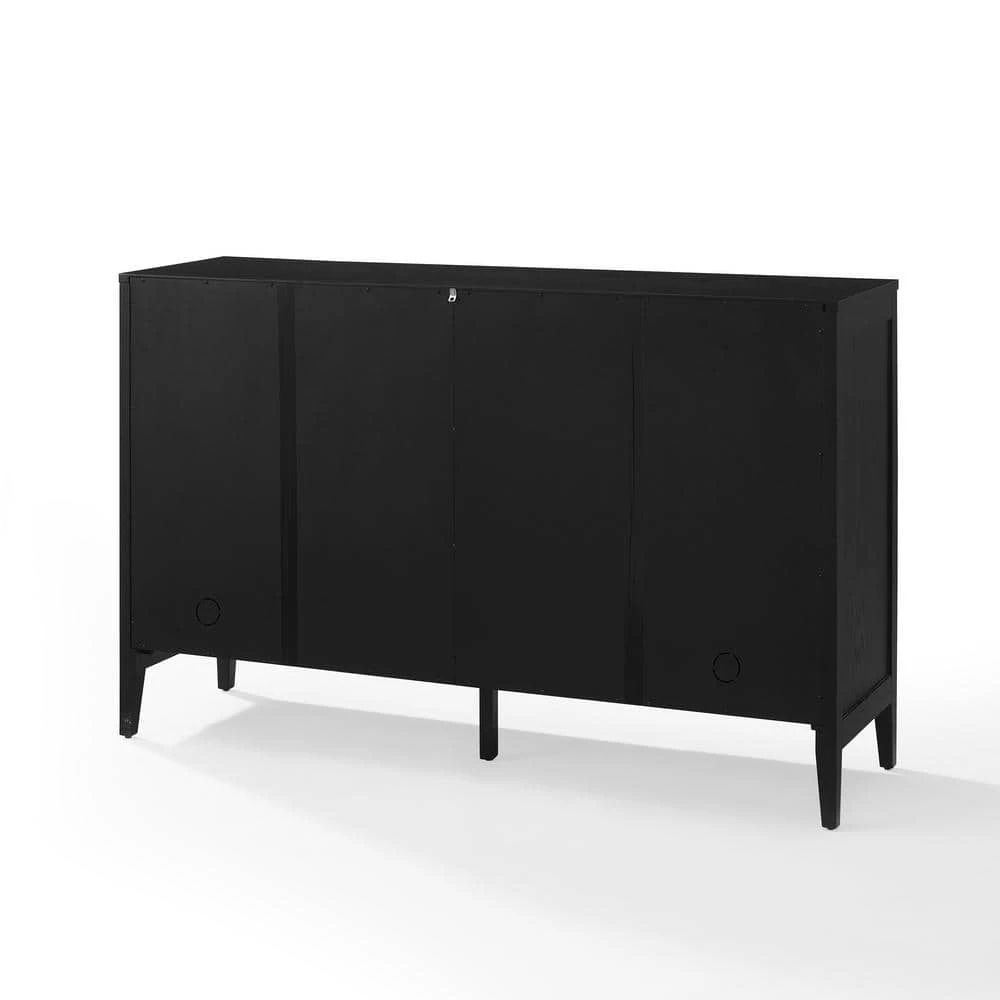 Milo Black Sideboard by CROSLEY FURNITURE 7 Milo Black Sideboard by CROSLEY FURNITURE - Image 5