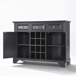 LaFayetta Black Buffet by CROSLEY FURNITURE -Deals CROSLEY FURNITURE Store black crosley furniture sideboards buffet tables kf42001bbk c3 1000
