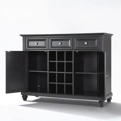 Cambridge Black Buffet by CROSLEY FURNITURE -Deals CROSLEY FURNITURE Store black crosley furniture sideboards buffet tables kf42001dbk c3 1000