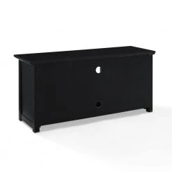 Camden 48 in. Black Low Profile TV Stand fits 50 in. TV with Cable Managment by CROSLEY FURNITURE -Deals CROSLEY FURNITURE Store black crosley furniture tv stands cf101148 bk 4f 1000