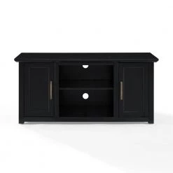Camden 48 in. Black Low Profile TV Stand fits 50 in. TV with Cable Managment by CROSLEY FURNITURE -Deals CROSLEY FURNITURE Store black crosley furniture tv stands cf101148 bk c3 1000