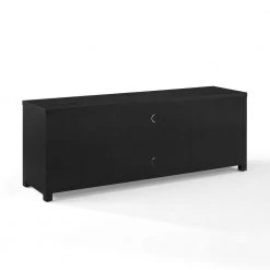 Gordon 58 in. Black TV Stand Fits TV"s up to 65 in. with Cable Management by CROSLEY FURNITURE -Deals CROSLEY FURNITURE Store black crosley furniture tv stands cf101358 bk 1f 1000