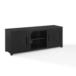 Gordon 58 in. Black TV Stand Fits TV"s up to 65 in. with Cable Management by CROSLEY FURNITURE