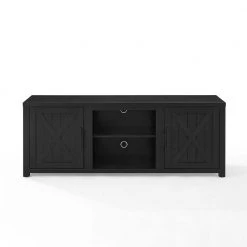 Gordon 58 in. Black TV Stand Fits TV"s up to 65 in. with Cable Management by CROSLEY FURNITURE -Deals CROSLEY FURNITURE Store black crosley furniture tv stands cf101358 bk c3 1000