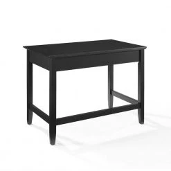 Campbell 42 in. Rectangular Black 2-Drawer Writing Desk by CROSLEY FURNITURE -Deals CROSLEY FURNITURE Store black crosley furniture writing desks cf6506 bk 1f 1000