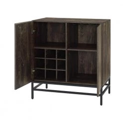 Jacobsen Brown Ash Bar Cabinet by CROSLEY FURNITURE -Deals CROSLEY FURNITURE Store brown ash crosley furniture bar cabinets cf4011 br 4f 1000