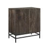 Jacobsen Brown Ash Bar Cabinet by CROSLEY FURNITURE