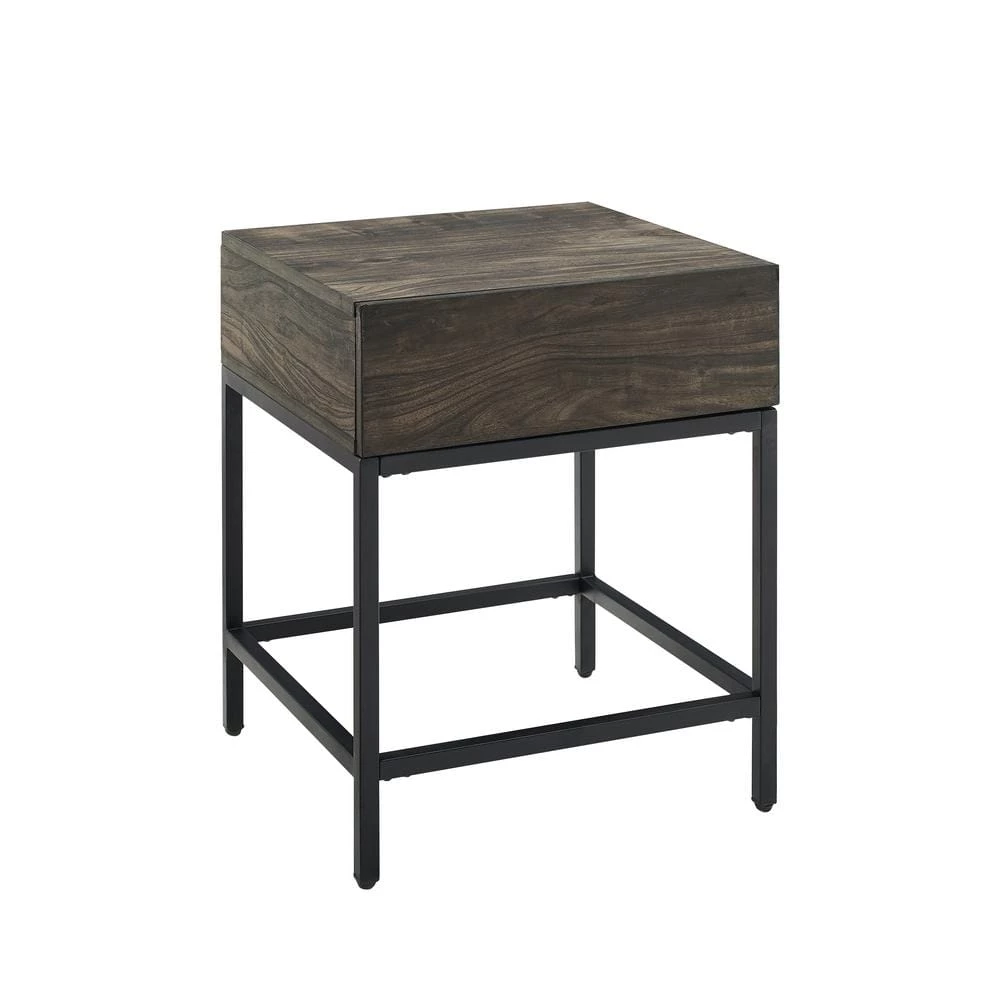 Jacobsen 22.5 in. Brown Ash End Table by CROSLEY FURNITURE 3 Jacobsen 22.5 in. Brown Ash End Table by CROSLEY FURNITURE