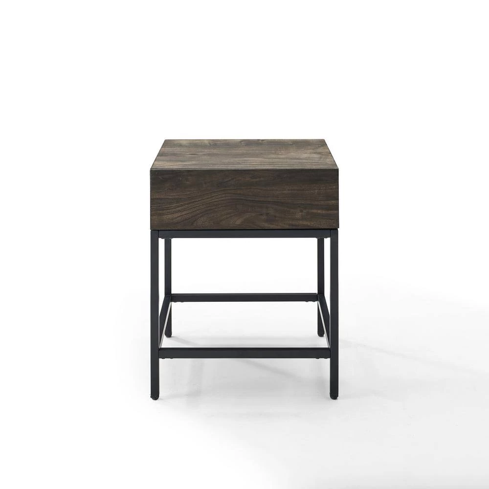 Jacobsen 22.5 in. Brown Ash End Table by CROSLEY FURNITURE 5 Jacobsen 22.5 in. Brown Ash End Table by CROSLEY FURNITURE - Image 3