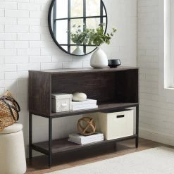 Jacobsen Brown Ash Record Storage Console by CROSLEY FURNITURE -Deals CROSLEY FURNITURE Store brown ash crosley furniture media storage cf1316 br 1f 1000