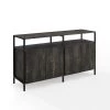 Jacobsen Brown Ash Media Stand by CROSLEY FURNITURE