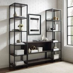 Jacobsen 3-Piece Brown Ash Entertainment Set by CROSLEY FURNITURE 13 Jacobsen 3-Piece Brown Ash Entertainment Set by CROSLEY FURNITURE -Deals CROSLEY FURNITURE Store brown ash crosley furniture media storage kf13058br 1f 1000