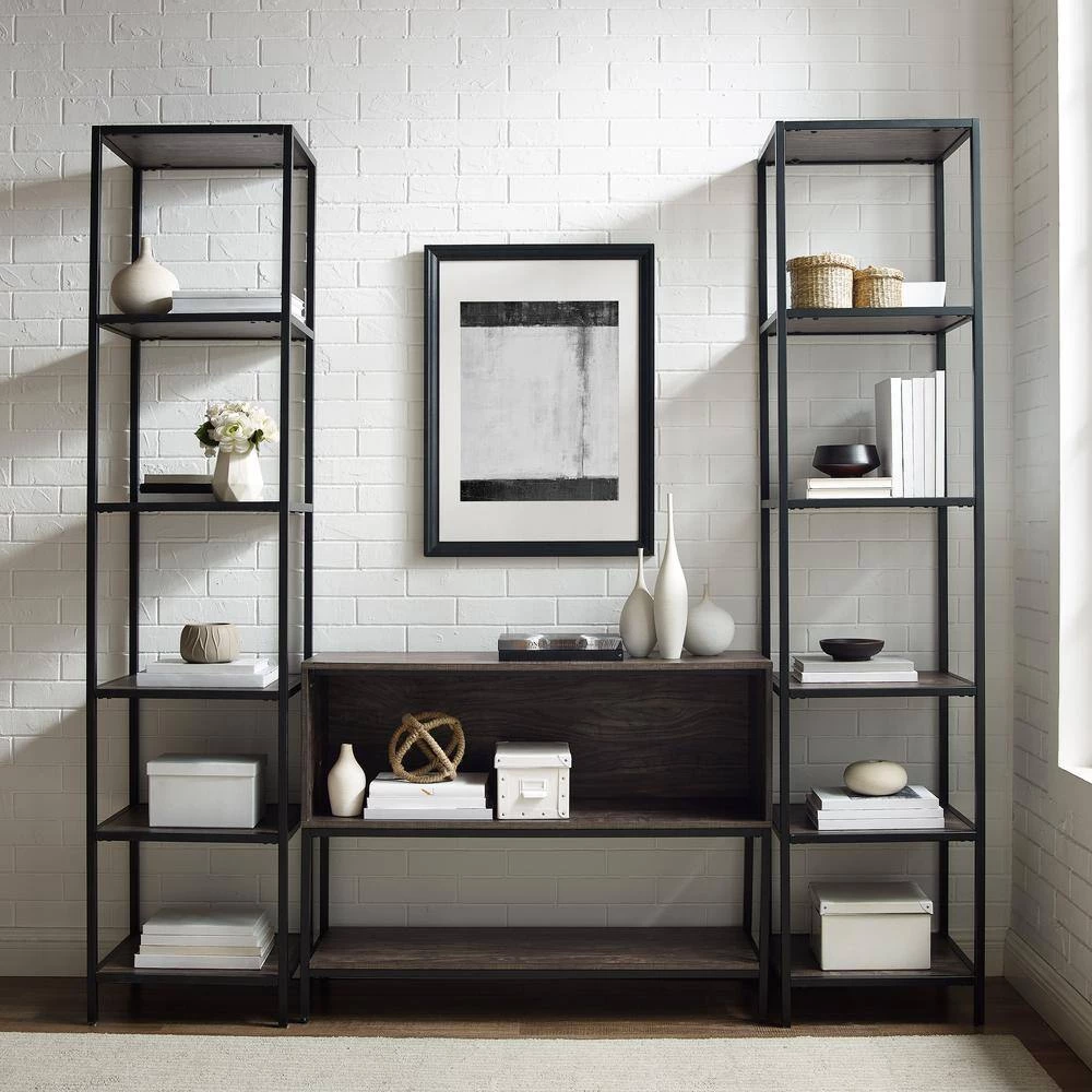 Jacobsen 3-Piece Brown Ash Entertainment Set by CROSLEY FURNITURE 8 Jacobsen 3-Piece Brown Ash Entertainment Set by CROSLEY FURNITURE - Image 6