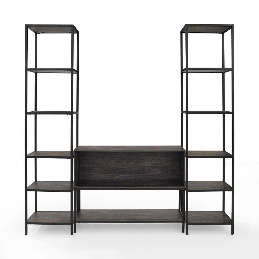 Jacobsen 3-Piece Brown Ash Entertainment Set by CROSLEY FURNITURE 5 Jacobsen 3-Piece Brown Ash Entertainment Set by CROSLEY FURNITURE - Image 3