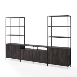 Jacobsen 3-Piece Brown Ash Entertainment Set by CROSLEY FURNITURE -Deals CROSLEY FURNITURE Store brown ash crosley furniture media storage kf13093br 1f 1000