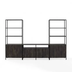 Jacobsen 3-Piece Brown Ash Entertainment Set by CROSLEY FURNITURE -Deals CROSLEY FURNITURE Store brown ash crosley furniture media storage kf13093br c3 1000