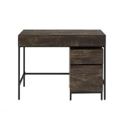Jacobsen 43 in. Rectangular Brown Ash Writing Desk with File Cabinet by CROSLEY FURNITURE -Deals CROSLEY FURNITURE Store brown ash crosley furniture writing desks kf13099br fa 1000
