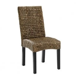 Edgewater Brown Seagrass Dining Chair (Set of 4) by CROSLEY FURNITURE -Deals CROSLEY FURNITURE Store brown crosley furniture dining chairs kf20029sg c3 1000