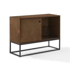 Byron Brown Media Console by CROSLEY FURNITURE -Deals CROSLEY FURNITURE Store brown crosley furniture media storage cf1142br mb 4f 1000