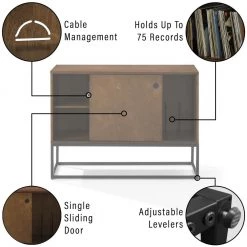Byron Brown Media Console by CROSLEY FURNITURE -Deals CROSLEY FURNITURE Store brown crosley furniture media storage cf1142br mb 76 1000