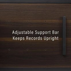 Provo Brown Record Storage Console by CROSLEY FURNITURE -Deals CROSLEY FURNITURE Store brown crosley furniture media storage cf1143mb br 44 1000