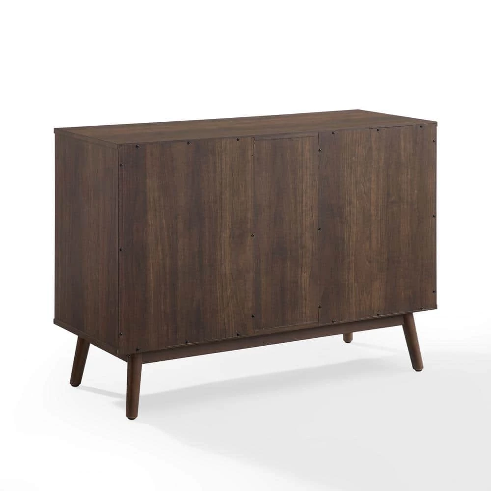 Lucas Brown Media Console by CROSLEY FURNITURE 7 Lucas Brown Media Console by CROSLEY FURNITURE - Image 5