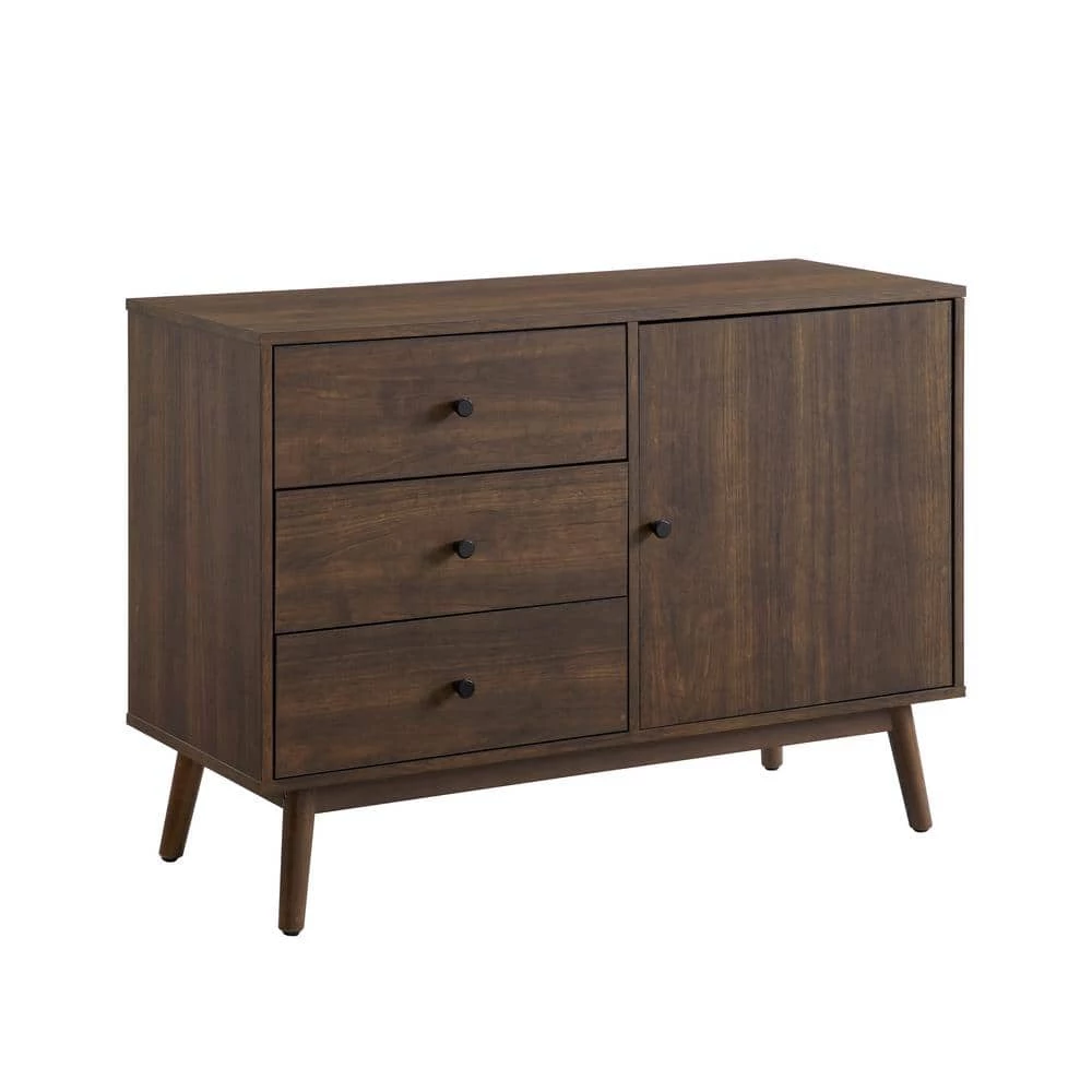 Lucas Brown Media Console by CROSLEY FURNITURE 3 Lucas Brown Media Console by CROSLEY FURNITURE