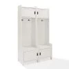 2-Piece Fremont White Entryway Set by CROSLEY FURNITURE