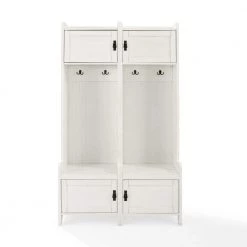 2-Piece Fremont White Entryway Set by CROSLEY FURNITURE -Deals CROSLEY FURNITURE Store coffee crosley furniture hall trees kf60004wh c3 1000