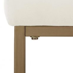 Harlowe 28 in. Creme Low Back Metal Frame Counter Height Bar Stool (Set of 2) by CROSLEY FURNITURE -Deals CROSLEY FURNITURE Store creme crosley furniture bar stools cf501924 cr 4f 1000