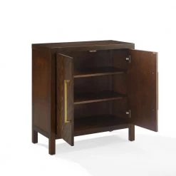 Darcy Dark Brown Accent Cabinet by CROSLEY FURNITURE 13 Darcy Dark Brown Accent Cabinet by CROSLEY FURNITURE -Deals CROSLEY FURNITURE Store dark brown crosley furniture accent cabinets cf3124 br 4f 1000
