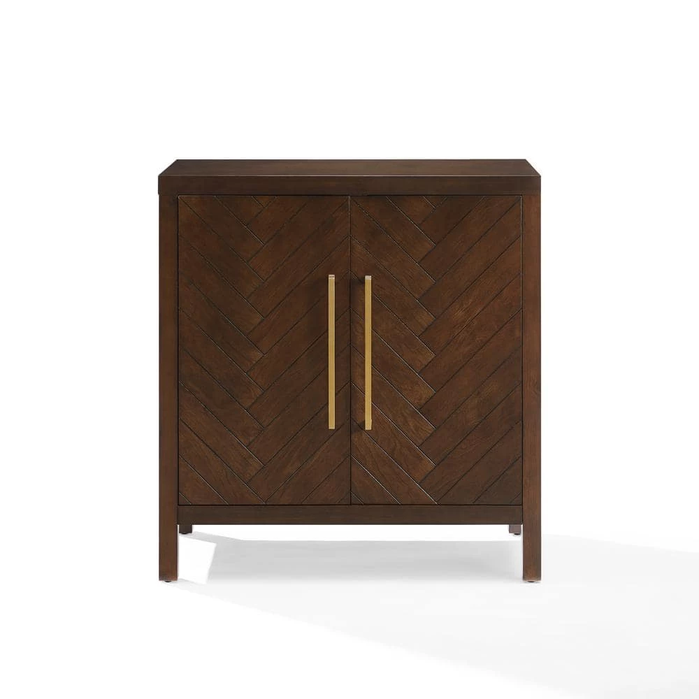Darcy Dark Brown Accent Cabinet by CROSLEY FURNITURE 6 Darcy Dark Brown Accent Cabinet by CROSLEY FURNITURE - Image 4