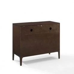 Asher Dark Brown Record Storage Media Console by CROSLEY FURNITURE -Deals CROSLEY FURNITURE Store dark brown crosley furniture media storage cf1140 br 44 1000
