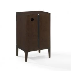 Asher Dark Brown Record Storage Stand by CROSLEY FURNITURE -Deals CROSLEY FURNITURE Store dark brown crosley furniture media storage cf1141 br 1f 1000