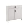 Fremont Distressed White Accent Cabinet by CROSLEY FURNITURE -Deals CROSLEY FURNITURE Store distressed white crosley furniture accent cabinets cf6124 wh 64 1000