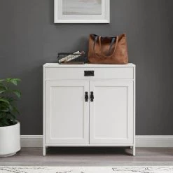 Fremont Distressed White Accent Cabinet by CROSLEY FURNITURE 19 Fremont Distressed White Accent Cabinet by CROSLEY FURNITURE -Deals CROSLEY FURNITURE Store distressed white crosley furniture accent cabinets cf6124 wh 76 1000