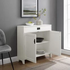 Fremont Distressed White Accent Cabinet by CROSLEY FURNITURE 13 Fremont Distressed White Accent Cabinet by CROSLEY FURNITURE -Deals CROSLEY FURNITURE Store distressed white crosley furniture accent cabinets cf6124 wh 77 1000