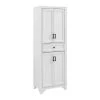 Tara Distressed White Pantry by CROSLEY FURNITURE -Deals CROSLEY FURNITURE Store distressed white crosley furniture pantry cabinets cf3111 wh 64 1000