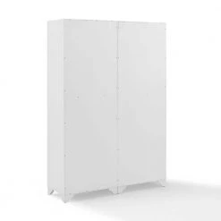 Tara Distressed White Pantry Set (2-Piece) by CROSLEY FURNITURE 11 Tara Distressed White Pantry Set (2-Piece) by CROSLEY FURNITURE -Deals CROSLEY FURNITURE Store distressed white crosley furniture pantry cabinets kf33005wh 4f 1000