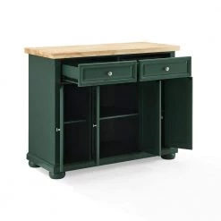 Madison Emerald Green Kitchen Island by CROSLEY FURNITURE 15 Madison Emerald Green Kitchen Island by CROSLEY FURNITURE -Deals CROSLEY FURNITURE Store emerald green crosley furniture kitchen islands cf3021 em 1f 1000